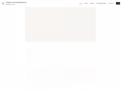 chapterscounsellingservices.com snapshot