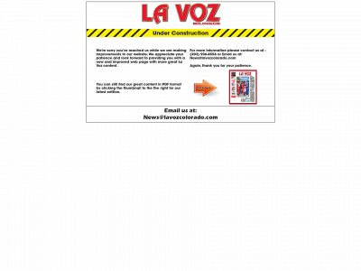lavozcolorado.com snapshot