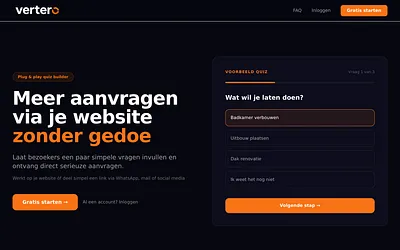 vertero.nl snapshot