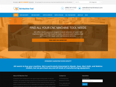 asimachinetool.com snapshot