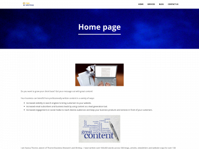 tbrwriting.com snapshot
