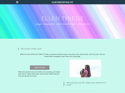 ellenthiede.weebly.com snapshot