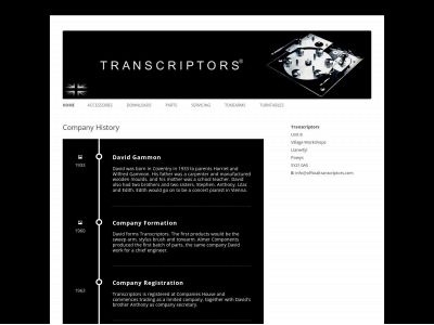 transcriptors.uk snapshot