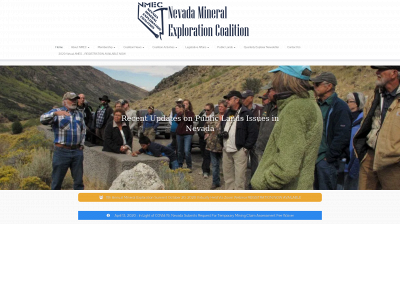 nvmec.org snapshot