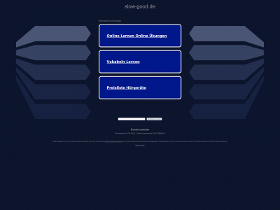 slow-good.de snapshot