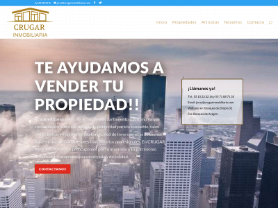 crugarinmobiliaria.com snapshot