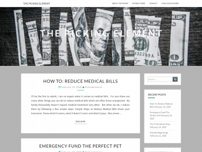 thepickingelement.com snapshot