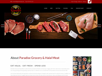pghalalmeat.com snapshot