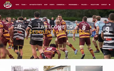 sedgley-tigers.com snapshot