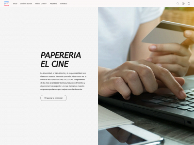 papereriaelcine.com snapshot