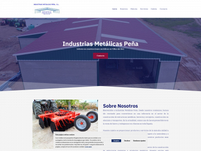 industriasmetalicaspeña.com snapshot