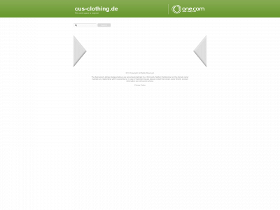 cus-clothing.de snapshot