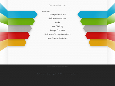 costume-box.com snapshot