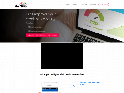 apexcreditscore.com snapshot
