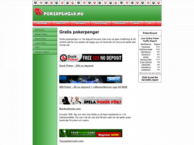 pokerpengar.nu snapshot