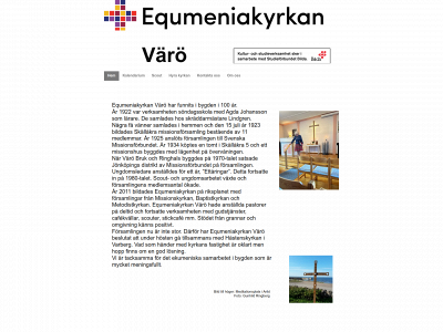equmeniakyrkanvaro.se snapshot