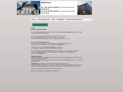 doktervanpoucke.be snapshot