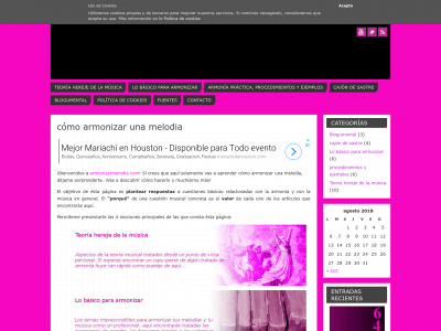 armonizarmelodia.com snapshot