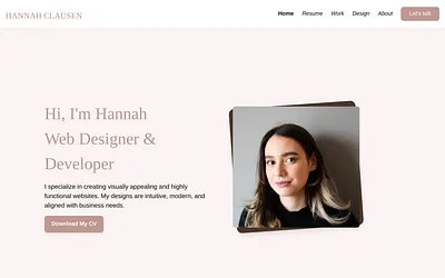hannahpemclausen.dk snapshot