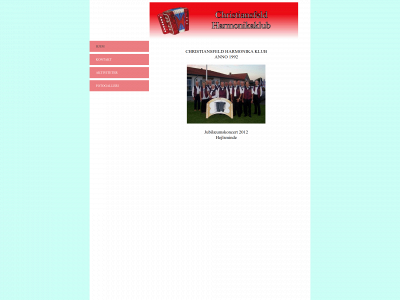 christiansfeldharmonikaklub.dk snapshot