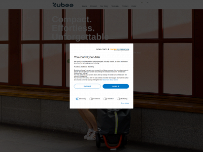 ubeemobility.com snapshot
