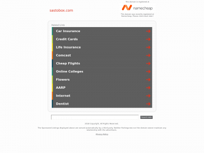 sastobox.com snapshot