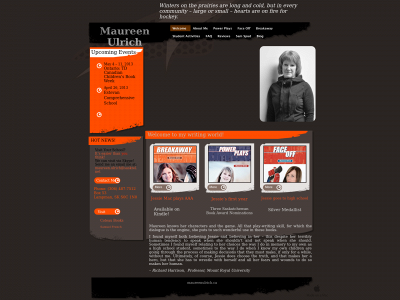 maureenulrich.ca snapshot