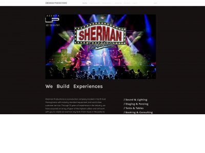 www.shermanproductionspa.com snapshot