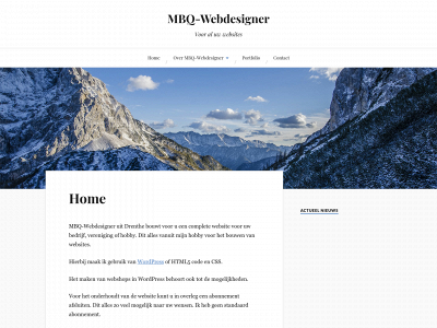 mbq-webdesigner.nl snapshot