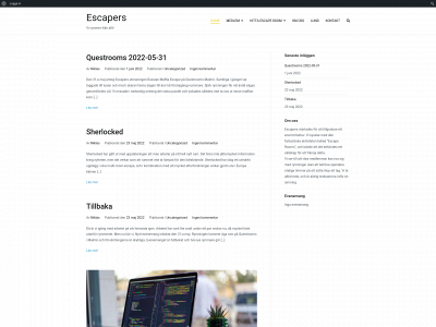 escapers.se snapshot