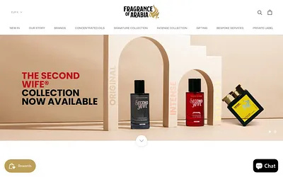 fragranceofarabia.com snapshot