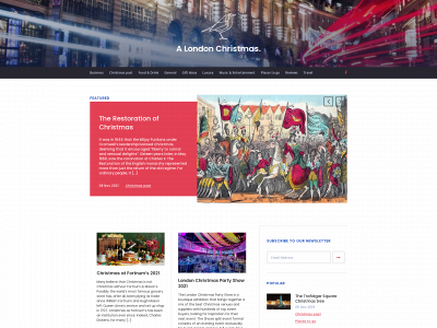 alondonchristmas.com snapshot
