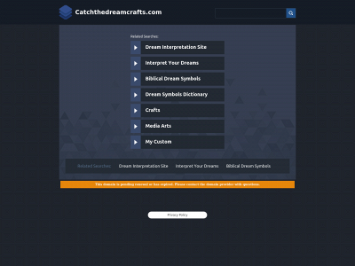 catchthedreamcrafts.com snapshot