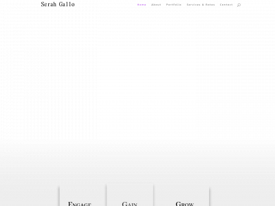 serahgallo.com snapshot