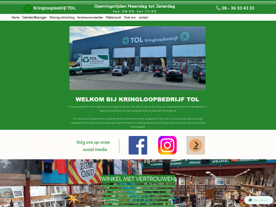 kringlooptol.nl snapshot