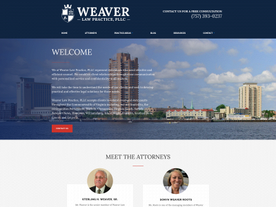 weaverlawpractice.com snapshot
