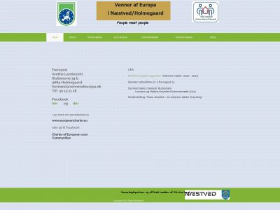 vennerafeuropa.dk snapshot