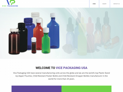 vicepackaging.com snapshot