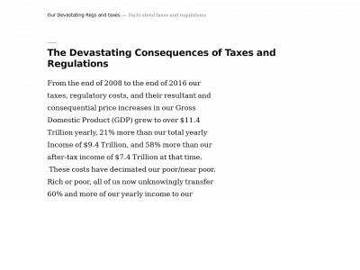 taxesandregsomyomy.com snapshot