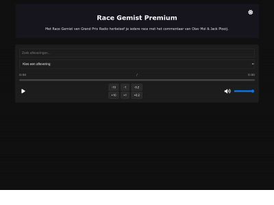 racegemist.nl snapshot