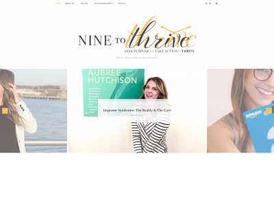 nine-to-thrive.com snapshot