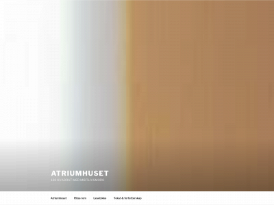 atriumhuset.no snapshot
