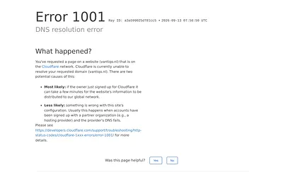 vantiqo.nl snapshot