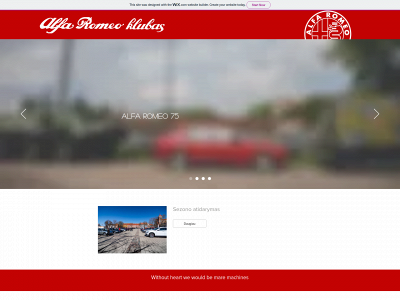 alfaklubas.lt snapshot