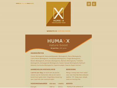 humaxx.nl snapshot