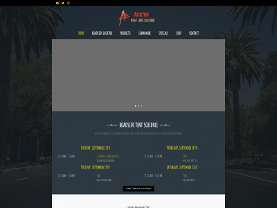 aristonmeatandseafood.com snapshot