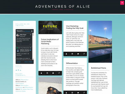 adventuresofallie.com snapshot