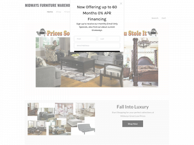 www.midway-furniture.com snapshot