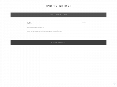 markedmonograms.com snapshot