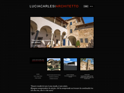 luciacarlesiarchitetto.com snapshot